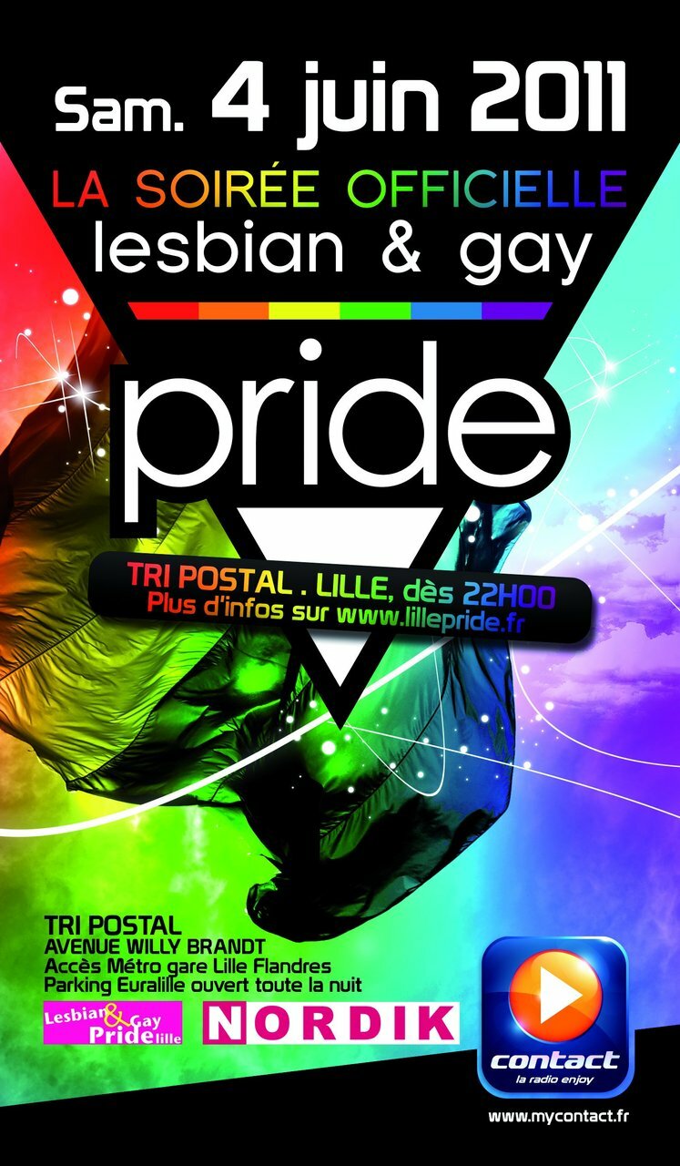 Soiree officielle Gay Pride lille 2011